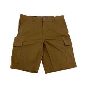 BC Clothing Men's Dark Tan Cargo Shorts 01