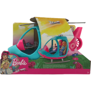 Barbie DreamHouse Adventure Helicopter / Children's Toy / Pink and Blue / Ages 3+