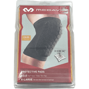 McDavid Protective Pads / 6440 Hex Knee / Yellow / Size XLarge