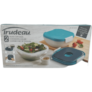 Trudeau Salad Container Set / 8 Pieces