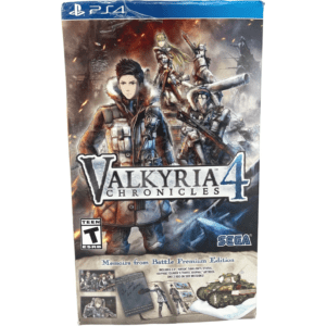 PlayStation4 "Valkyria Chronicles 4" Game / Memoirs from Battle Premium Edition / Video Game