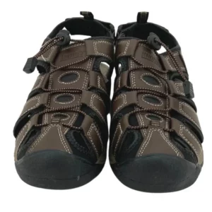 Khombu Men's River Sandal / Men's Strappy Sandals / Brown / Various Sizes