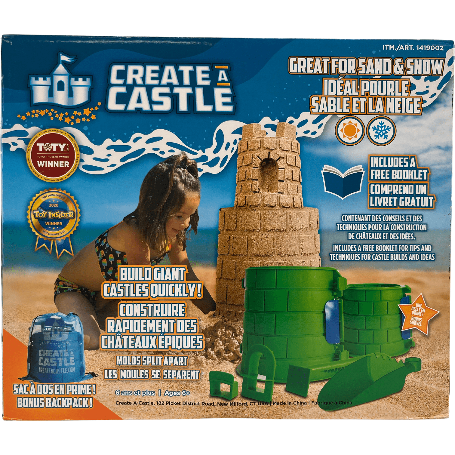 Create A Castle Building Set / Snow or Sand Outdoor Building Set **DEALS**