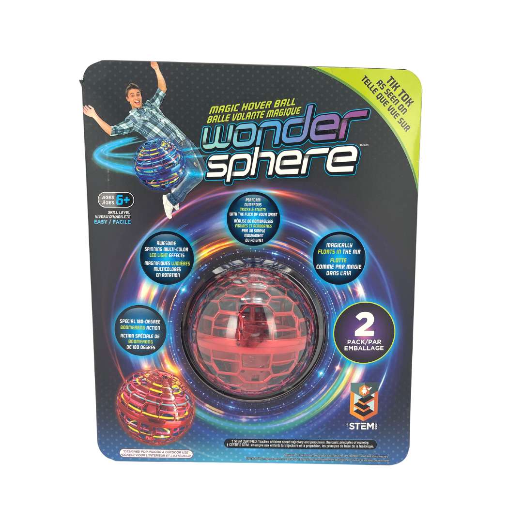 Wonder Sphere Magic Hover Ball Pack of 2