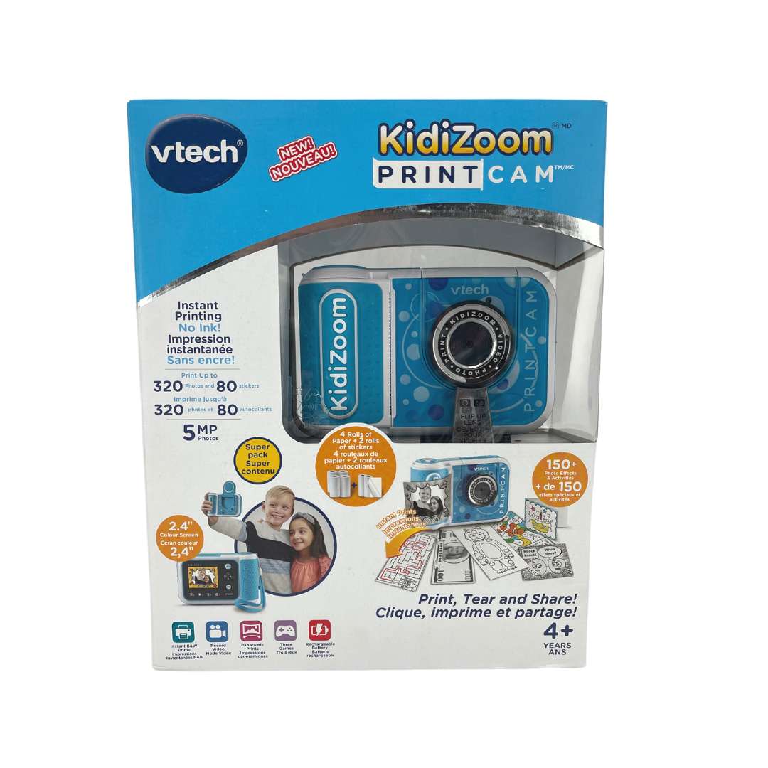 Vtech KidiZoom Blue PrintCam Instant Printing Camera