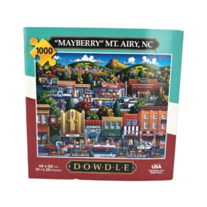 Dowdle 1000 Piece Mayberry Mt. Airy, NC Jigsaw Puzzle