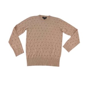 Karl Lagerfeld Women's Nude Pull Over Sweater 01