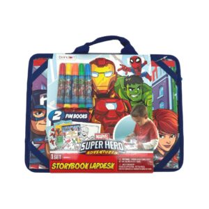 Marvel Super Hero Adventures Storybook Lapdesk Colouring Set