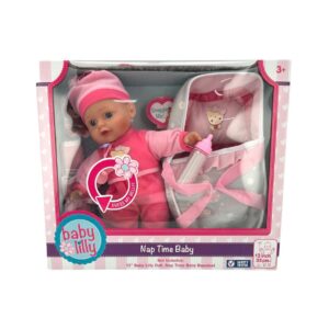 Baby Lily Nap Time Baby Doll Set : Pink