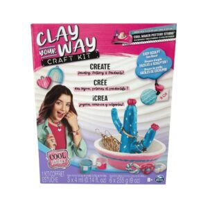 Clay Your Way Craft Kit : DIY Clay Craft Set