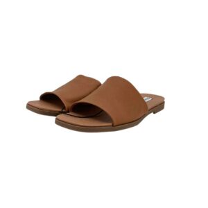Steve Madden Cognac Slide Sandals 01