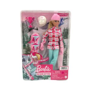 Barbie You Can Be Anything Snowboarding Barbie Doll