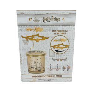Charmed Aroma Harry Potter Golden Snitch Carousel Candle