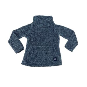O'Neill Girl's Blue Fuzzy Sweater 01