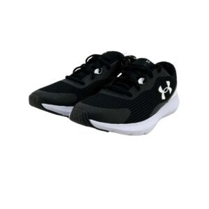 Under Armour Men's Black & White Surge 3 Running Shoes 06